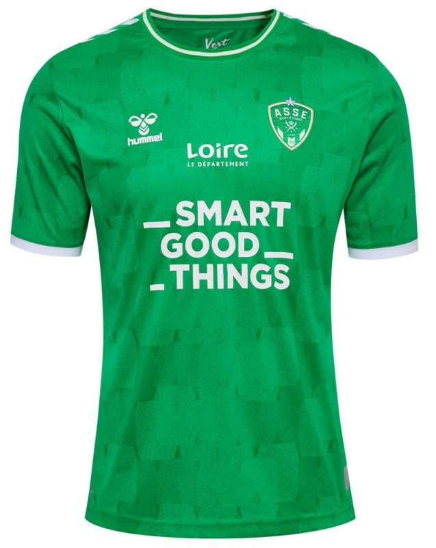 Camisa I Saint Etienne 2023 2024 Hummel oficial 